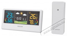 Sencor SWS 4100 W IDŐJÁRÁS ÁLLOMÁS Háztartás / Otthon / Kültér - Lakásfelszerelés - Időjárás állomás - 493396