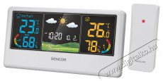 Sencor SWS 4100 W IDŐJÁRÁS ÁLLOMÁS Háztartás / Otthon / Kültér - Lakásfelszerelés - Időjárás állomás - 493396