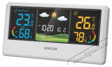 Sencor SWS 4100 W IDŐJÁRÁS ÁLLOMÁS Háztartás / Otthon / Kültér - Lakásfelszerelés - Időjárás állomás - 493396