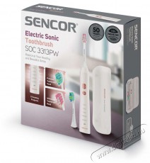 Sencor SOC 3313PW  Elektromos szónikus fogkefe Szépségápolás / Egészség - Száj / fog ápolás - Elektromos fogkefe - 400719