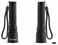 Sencor SLL 400 tölthető LED-zseblámpa Háztartás / Otthon / Kültér - Világítás / elektromosság - Zseblámpa / elemlámpa - 376786
