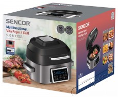 Sencor Forrólevegős fritőz és grill Konyhai termékek - Konyhai kisgép (sütés / főzés / hűtés / ételkészítés) - Légkeveréses főzőgép / elektromos kukta / multifunkciós sütő - 493596