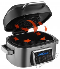 Sencor Forrólevegős fritőz és grill Konyhai termékek - Konyhai kisgép (sütés / főzés / hűtés / ételkészítés) - Légkeveréses főzőgép / elektromos kukta / multifunkciós sütő - 493596