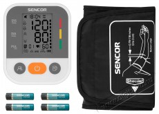 Sencor SBP 1100WH Vérnyomásmérő Szépségápolás / Egészség - Vérnyomásmérő - Felkaros vérnyomásmérő - 493597