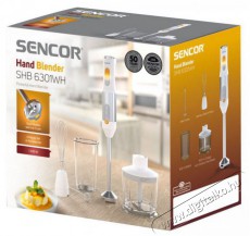 Sencor SHB 6301WH Botmixer Konyhai termékek - Konyhai kisgép (előkészítés / feldolgozás) - Botmixer - 493607