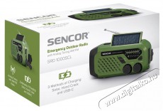 Sencor SRD 1000SCL GR Kemping rádió Audio-Video / Hifi / Multimédia - Rádió / órás rádió - Hordozható, zseb-, táska rádió - 493613