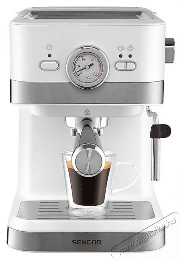 Sencor SES 1720WH Eszpresszó kávéfőző Konyhai termékek - Kávéfőző / kávéörlő / kiegészítő - Presszó kávéfőző - 493601
