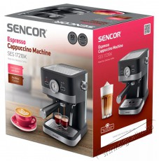 Sencor SES 1721BK Eszpresszó kávéfőző Konyhai termékek - Kávéfőző / kávéörlő / kiegészítő - Presszó kávéfőző - 493602