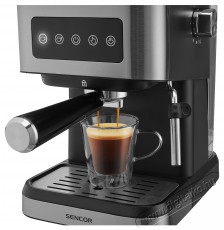 Sencor SES 4020SS Karos eszpresszó kávéfőző Konyhai termékek - Kávéfőző / kávéörlő / kiegészítő - Presszó kávéfőző - 493603