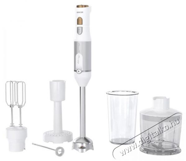 Sencor SHB 6441WH Botmixer Konyhai termékek - Konyhai kisgép (előkészítés / feldolgozás) - Botmixer - 493609