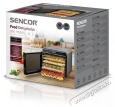 Sencor SFD 7750SS Gyümölcsaszaló 7 szárítótálcával Konyhai termékek - Konyhai kisgép (sütés / főzés / hűtés / ételkészítés) - Gyümölcsaszaló - 493017