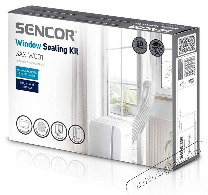 Sencor SAX W003 Ablakt&ouml;m&iacute;t&eacute;s k&eacute;szlet H&aacute;ztart&aacute;s / Otthon / K&uuml;lt&eacute;r - Szersz&aacute;m - Kieg&eacute;sz&iacute;tő, tartoz&eacute;k - 495658