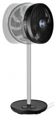 Sencor SFN 3040BK Smart álló ventilátor Háztartás / Otthon / Kültér - Ventilátor / Légkondicionáló - Álló / padló ventilátor - 495783