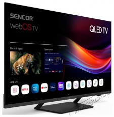 Sencor SLE 43Q870TCSB Q-SERIES TV Televíziók - LED televízió - UHD 4K felbontású - 499311