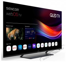 Sencor SLE 65Q870TCSB Q-SERIES TV Televíziók - LED televízió - UHD 4K felbontású - 499314