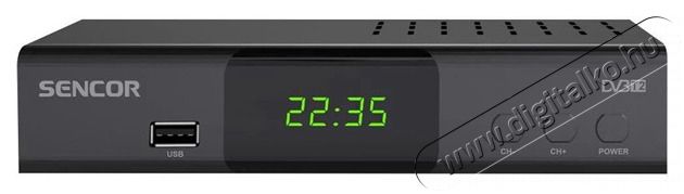 Sencor SDB 5007T DVB-T2 fekete belt&eacute;ri egys&eacute;g Tv kieg&eacute;sz&iacute;tők - DVB-T belt&eacute;ri egys&eacute;g - Set-Top-Box - 500103