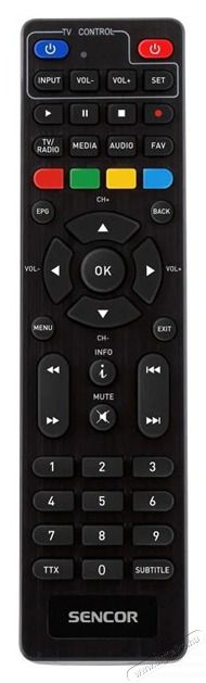 Sencor SDB 5007T DVB-T2 fekete belt&eacute;ri egys&eacute;g Tv kieg&eacute;sz&iacute;tők - DVB-T belt&eacute;ri egys&eacute;g - Set-Top-Box - 500103