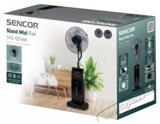 Sencor SFN 1054BK Léghűtő Háztartás / Otthon / Kültér - Ventilátor / Légkondicionáló - Mobil klíma - 495784