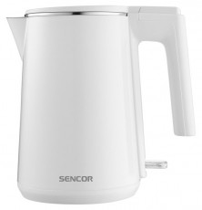 Sencor SWK 0155WH 1,0L-es fehér vízforraló Konyhai termékek - Vízforraló / teafőző - 502160