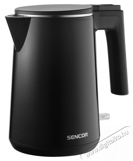 Sencor SWK 0156BK 1,0L-es fekete vízforraló Konyhai termékek - Vízforraló / teafőző - 502161