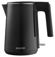 Sencor SWK 0156BK 1,0L-es fekete vízforraló Konyhai termékek - Vízforraló / teafőző - 502161