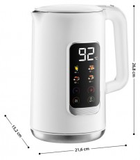 Sencor SWK 0950WH 1,7L-es fehér vízforraló Konyhai termékek - Vízforraló / teafőző - 502162