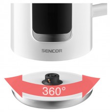 Sencor SWK 0950WH 1,7L-es fehér vízforraló Konyhai termékek - Vízforraló / teafőző - 502162