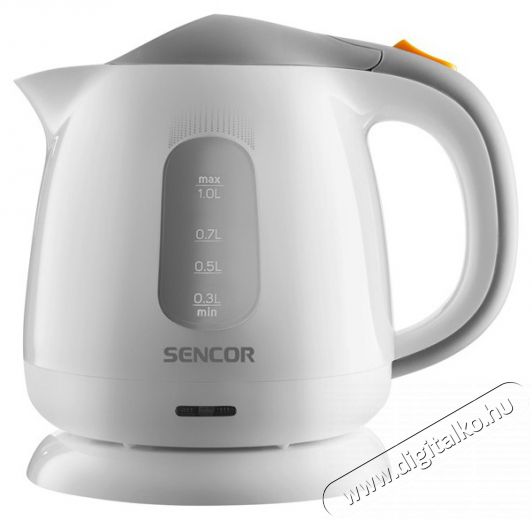 Sencor SWK 1100WH 1,0L-es fehér vízforraló Konyhai termékek - Vízforraló / teafőző - 502163