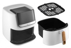 Sencor SFR 6551WH FORRÓLEVEGŐS SÜTŐ 6,5 L Konyhai termékek - Konyhai kisgép (sütés / főzés / hűtés / ételkészítés) - Légkeveréses főzőgép / elektromos kukta / multifunkciós sütő - 502878