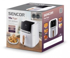 Sencor SFR 6551WH FORRÓLEVEGŐS SÜTŐ 6,5 L Konyhai termékek - Konyhai kisgép (sütés / főzés / hűtés / ételkészítés) - Légkeveréses főzőgép / elektromos kukta / multifunkciós sütő - 502878