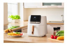 Sencor SFR 6551WH FORRÓLEVEGŐS SÜTŐ 6,5 L Konyhai termékek - Konyhai kisgép (sütés / főzés / hűtés / ételkészítés) - Légkeveréses főzőgép / elektromos kukta / multifunkciós sütő - 502878