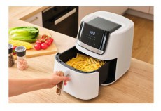 Sencor SFR 6551WH FORRÓLEVEGŐS SÜTŐ 6,5 L Konyhai termékek - Konyhai kisgép (sütés / főzés / hűtés / ételkészítés) - Légkeveréses főzőgép / elektromos kukta / multifunkciós sütő - 502878