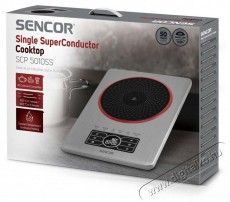 Sencor SCP 5010SS kerámia főzőlap Konyhai termékek - Sütő-főzőlap, tűzhely (szabadonálló) - Elektromos főzőlap (szabadonálló) - 502759