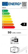 Sencor 43  SLE 43US804B Televíziók - LED televízió - UHD 4K felbontású - 506066