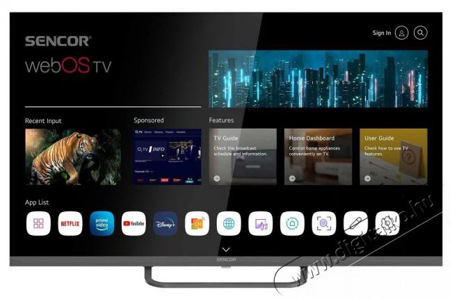 Sencor 32  SLE 32S840TCSB Televíziók - LCD televízió - 506054