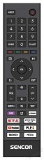 Sencor 55  SLE 55MUS700TCSB Televíziók - LED televízió - UHD 4K felbontású - 506056