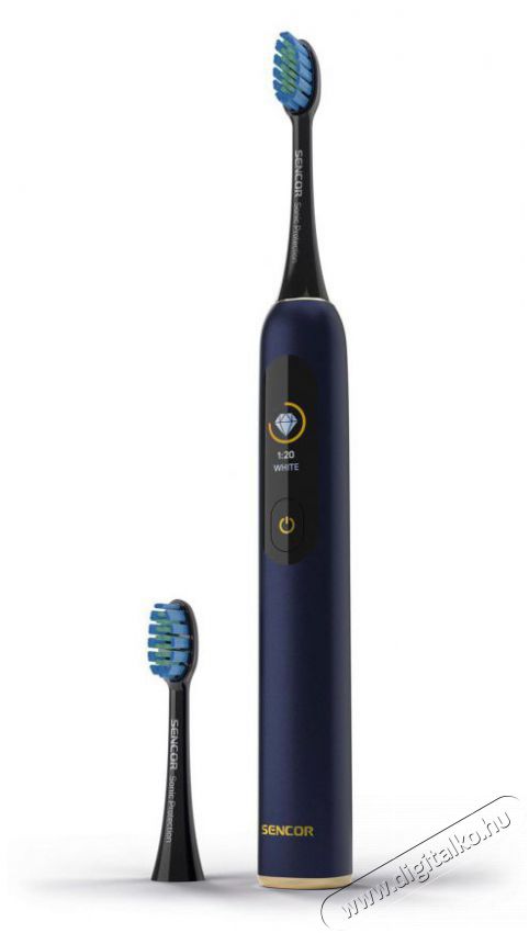 Sencor SOC 5010BL Elektromos fogkefe Sz&eacute;ps&eacute;g&aacute;pol&aacute;s / Eg&eacute;szs&eacute;g - Sz&aacute;j / fog &aacute;pol&aacute;s - Elektromos fogkefe - 525948