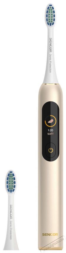 Sencor SOC 5011GD Elektromos fogkefe Sz&eacute;ps&eacute;g&aacute;pol&aacute;s / Eg&eacute;szs&eacute;g - Sz&aacute;j / fog &aacute;pol&aacute;s - Elektromos fogkefe - 525949