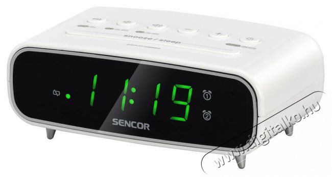 Sencor SRC 2600 fehér Audio-Video / Hifi / Multimédia - Rádió / órás rádió - Ébresztőórás rádió - 525935