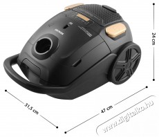 Sencor SVC 8310BK 4AAAA EcoPower H&aacute;ztart&aacute;s / Otthon / K&uuml;lt&eacute;r - Porsz&iacute;v&oacute; / takar&iacute;t&oacute;g&eacute;p - Porzs&aacute;kos porsz&iacute;v&oacute; - 519137