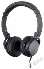 Sencor SEP 433 fekete Audio-Video / Hifi / Multimédia - Fül és Fejhallgatók - Fejhallgató - 519141