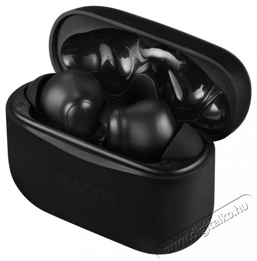 Sencor SEP GRIM ANC TWS Black Audio-Video / Hifi / Multim&eacute;dia - F&uuml;l &eacute;s Fejhallgat&oacute;k - F&uuml;lhallgat&oacute; - 519138