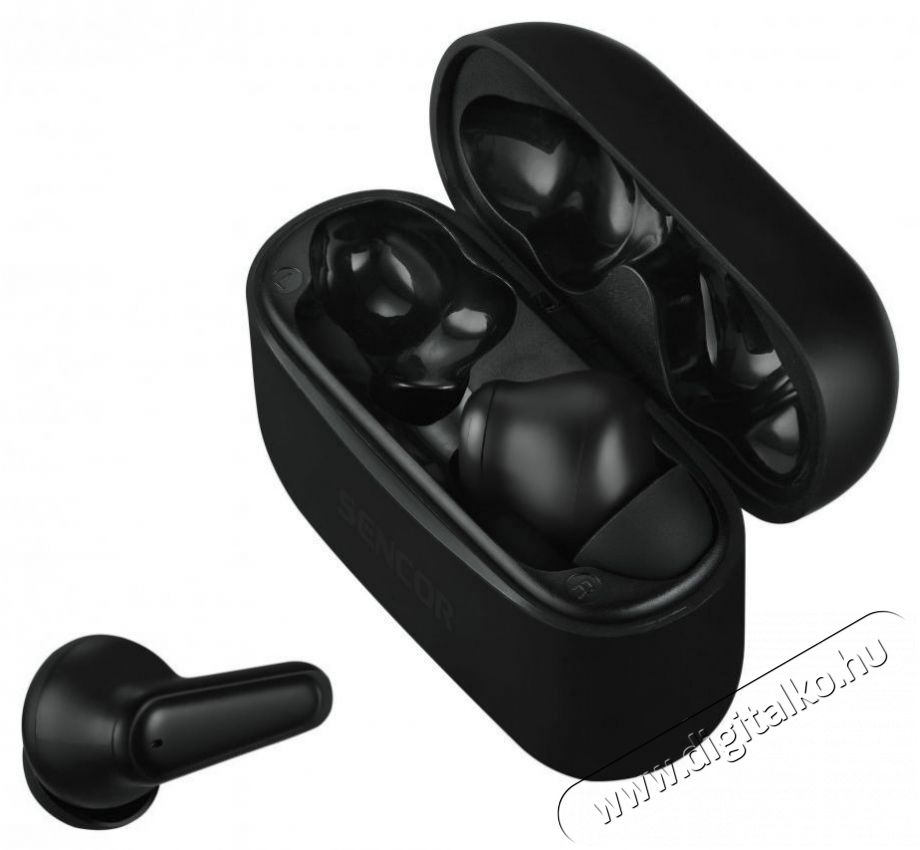 Sencor SEP GRIM ANC TWS Black Audio-Video / Hifi / Multim&eacute;dia - F&uuml;l &eacute;s Fejhallgat&oacute;k - F&uuml;lhallgat&oacute; - 519138