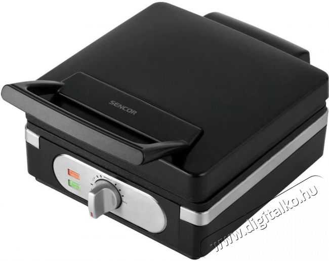 Sencor SWF 2010BK Konyhai term&eacute;kek - Konyhai kisg&eacute;p (s&uuml;t&eacute;s / főz&eacute;s / hűt&eacute;s / &eacute;telk&eacute;sz&iacute;t&eacute;s) - Melegszendvics / gofri s&uuml;tő - 521434