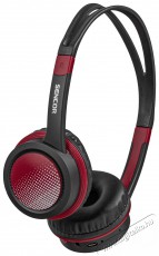 Sencor SEP 702BT BK/RD gyerek fejhallgató Audio-Video / Hifi / Multimédia - Fül és Fejhallgatók - Fejhallgató - 495282