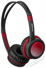 Sencor SEP 702BT BK/RD gyerek fejhallgató Audio-Video / Hifi / Multimédia - Fül és Fejhallgatók - Fejhallgató - 495282