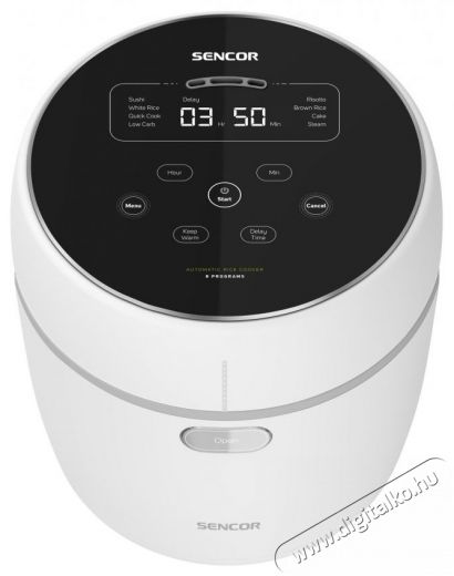Sencor SRM 0670WH Low Carb Rizsfőző Konyhai termékek - Konyhai kisgép (sütés / főzés / hűtés / ételkészítés) - Rizsfőző - 501026