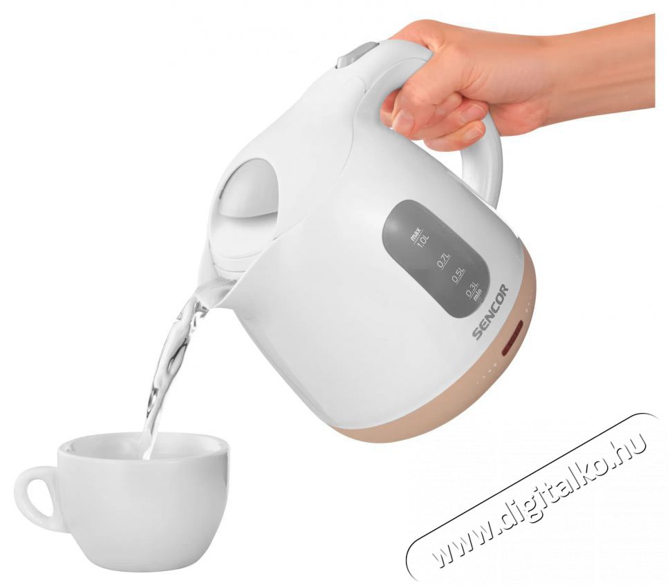 Sencor SWK 1102RS Konyhai term&eacute;kek - V&iacute;zforral&oacute; / teafőző - 513198