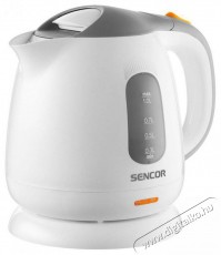 Sencor SWK 1100WH 1,0L-es fehér vízforraló Konyhai termékek - Vízforraló / teafőző - 502163