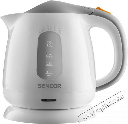 Sencor SWK 1100WH 1,0L-es fehér vízforraló Konyhai termékek - Vízforraló / teafőző - 502163